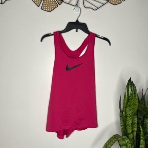 Pink medium Nike tank top
